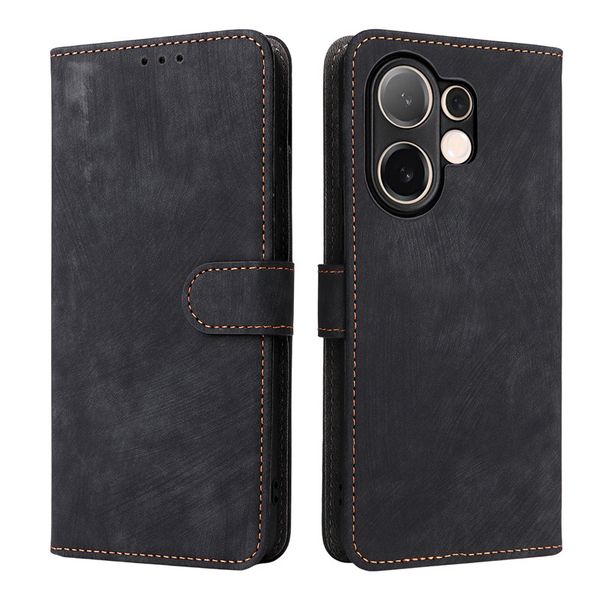 Flip Cases Compatible With Vivo V60 Shockproof Leather Cover