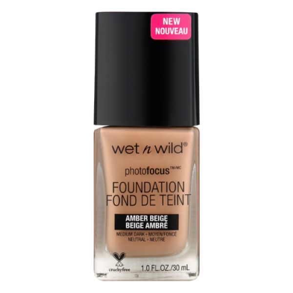 Wet n Wild Photo Focus Foundation MATTE Amber Beige 30ml