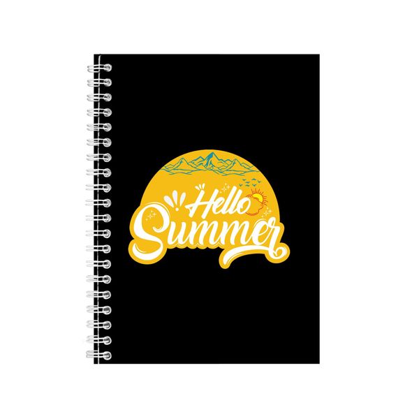 Hello Summer 2 Notebook Summer Gift Idea A5 Notepad 150