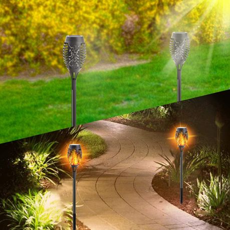 Solar powered on sale torch lights