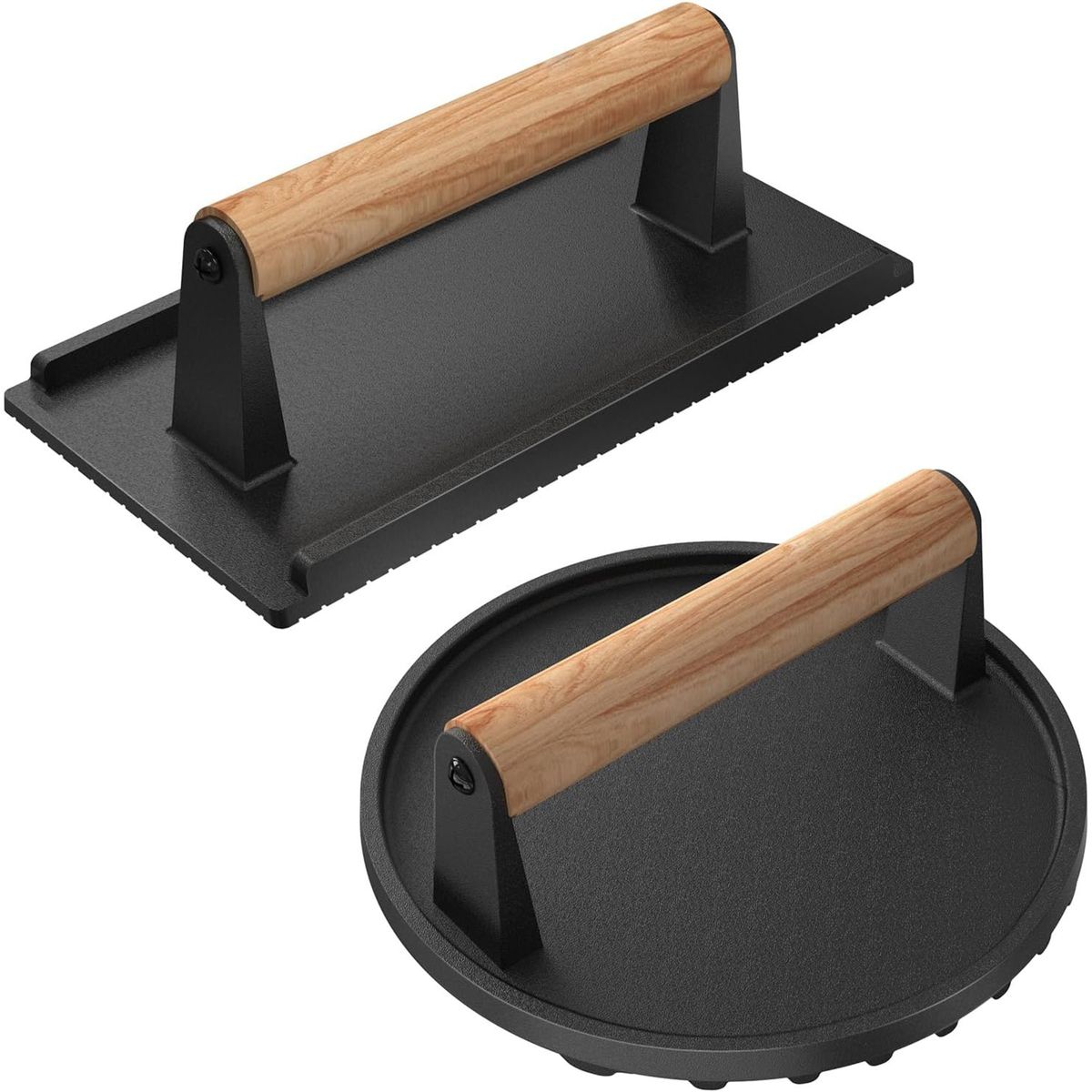 3 pack cast iron pans