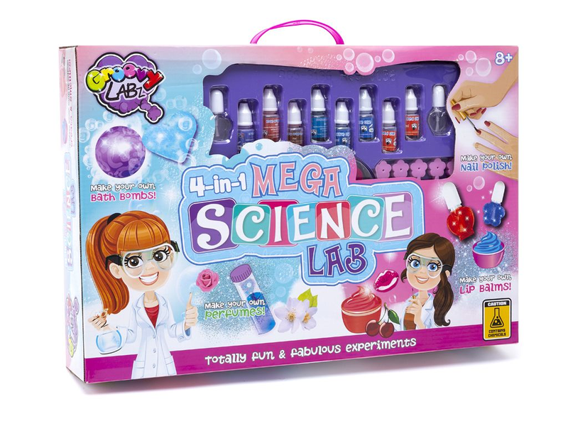 Weird Science 4 In 1 Girls Mega Science Lab