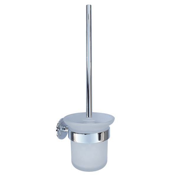 Toilet Brush Set Glass
