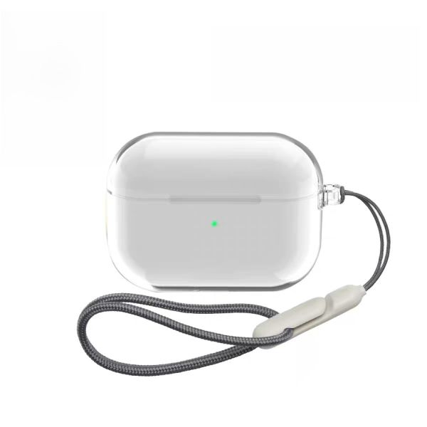 TPU Anti-Shock Case with Lanyard Compatible with AirPods