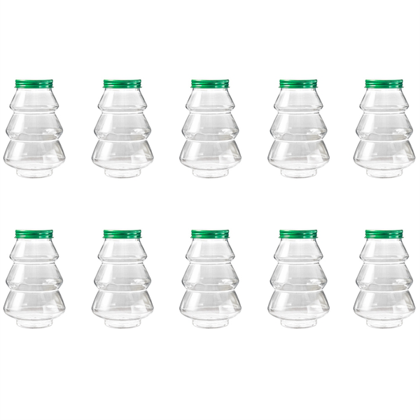Christmas Tree Candy Jar Children'S Gift DIY Gift Candy Biscuit Snack New Y