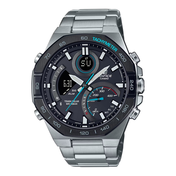 Edifice Mens 100m Bluetooth Solar - ECB-950DB-1ADF
