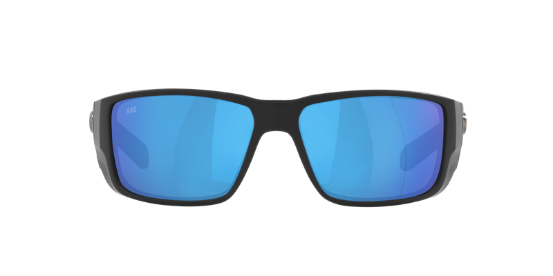 Costa Blackfin Pro Sunglasses - Matte Black/Blue Mirror