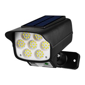 Waterproof Solar Monitoring Lamp-Black | Shop Today. Get it Tomorrow ...