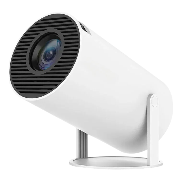 HY300 - Portable LED Multimedia Projector With 260 Lumens Brightness -White