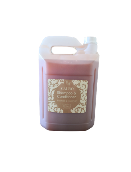 Calro Shampoo &amp; Conditioner 5L - Rooibos &amp; Cinnamon