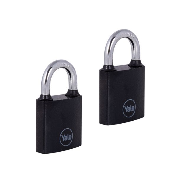 Yale 38mm Iron Padlock Duo Pack