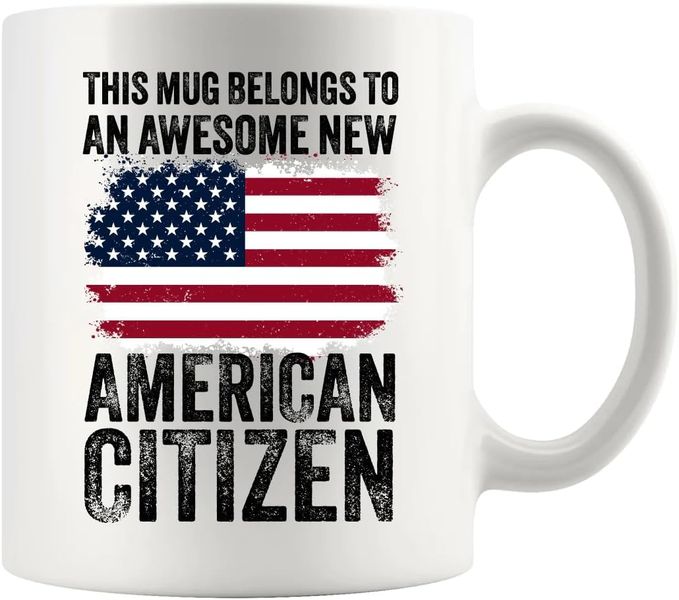 American citizen -Father's day-Mother's day-Vlanetines=--Christmas Mug
