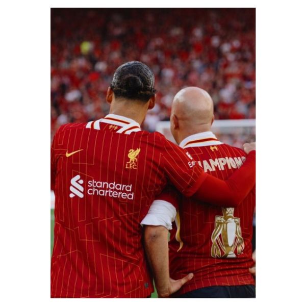 Van Dijk and Slot Poster - A1