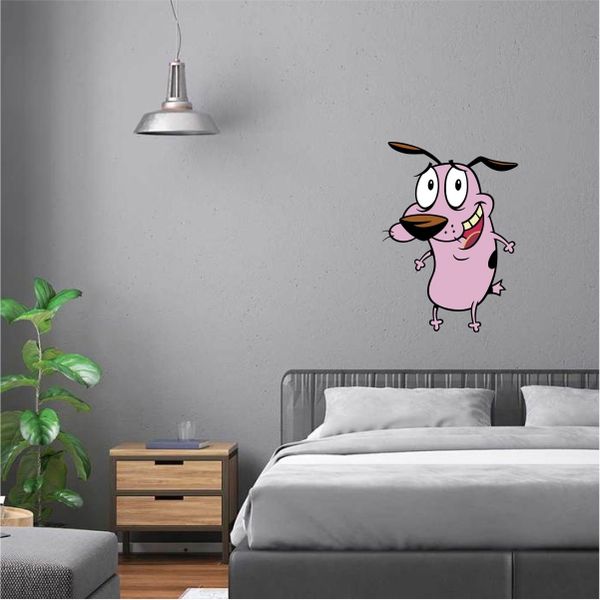 Courage the Cowardly Dog Wall Art