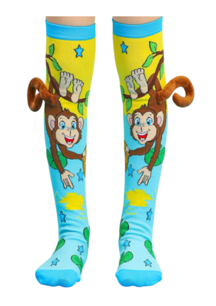 Cheeky Toes 3D Monkey Socks