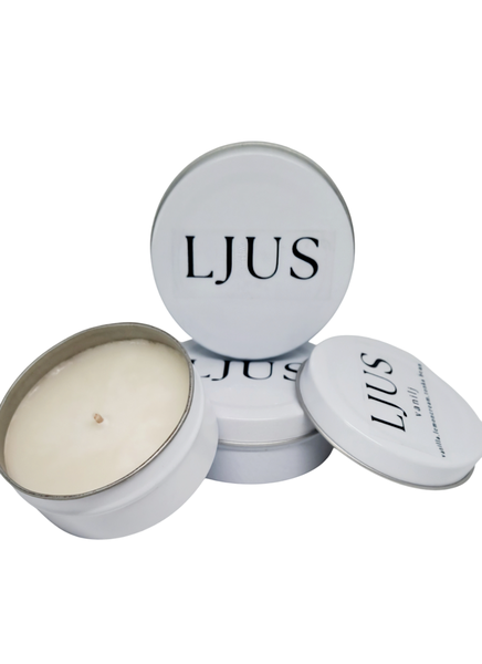 Ljus Premium Soy wax Scented Candle Gift Set - (3 x 90ml)