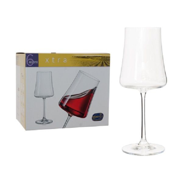Premium Xtra Wine Glasses(460ml) 6 Pack