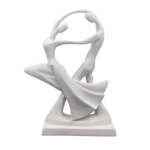 Decor Creative Abstract Modern Sculpture Graceful Dancers 30cm