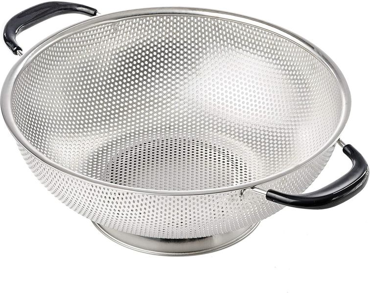 Stainless Steel Punching Hole Basket - 28.5cm.