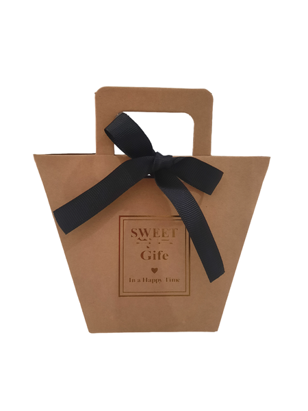 Handbag Style Gift Box with Ribbons - 20 Pack