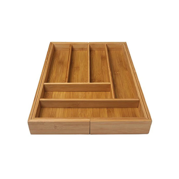 Decorum &amp; Co - Expandable Bamboo Drawer Organizer