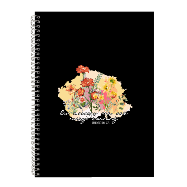 His Mercies Are New Every Morning Idea Writing Book Notepad Notebook A4 506