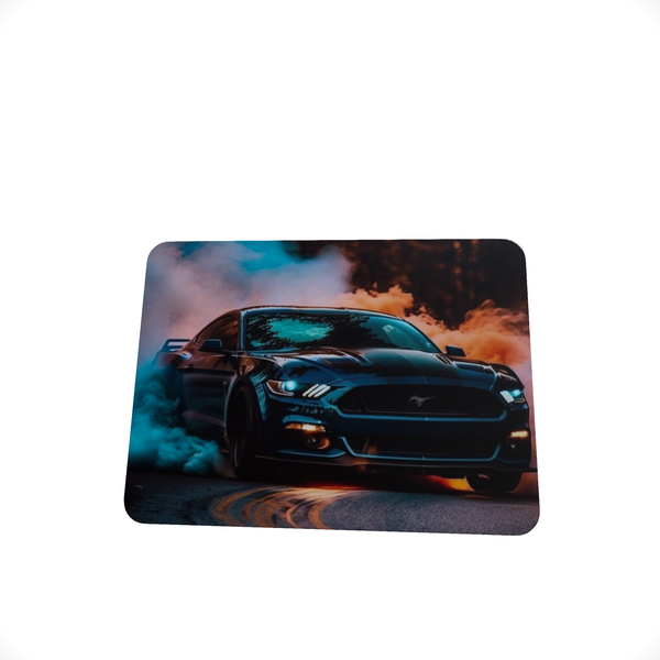 Ford Mustang Black 2D-Mouse Pad