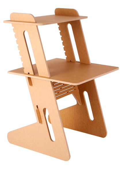 Canetime Home Office Sitting Standing Work Station Compact - Supawood