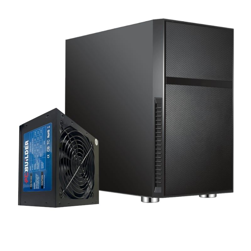 PCBuilder BLACK BOX Micro-ATX Chassis 300W PSU Combo | Shop Today. Get ...