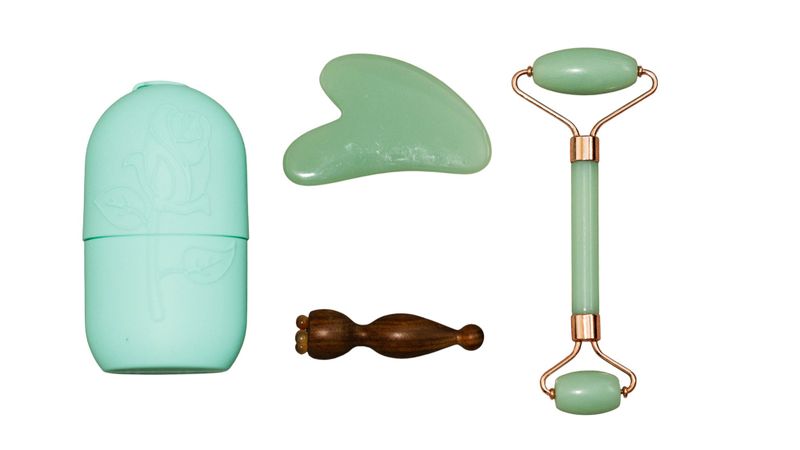 Deluxe Facial Ice Roller &amp; Massage Set