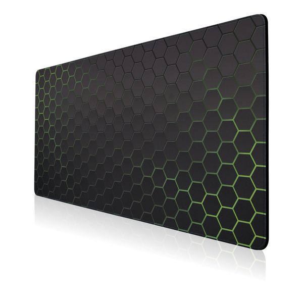 Gaming Mouse Pad,Honeycomb Science Technology Desk Mat,Hexagon Desk Pad 800