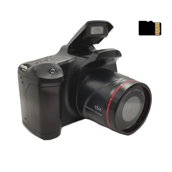 16MP Digital Camera Mini SLR Style Compact Camera with 2.4" LCD, 16X Zoom