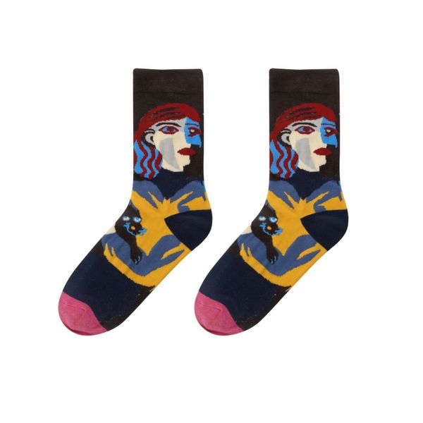 SoGood-Candy - Art Socks - Matisse Faces