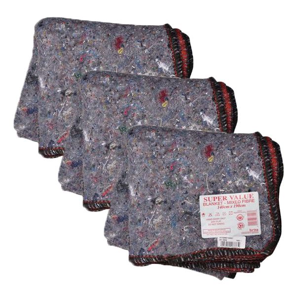 Pet Blanket Budget Super Value (190 x 140cm) 3 Pack Shop Today. Get