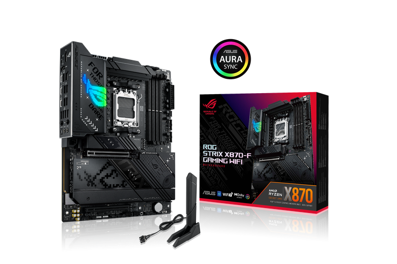 ASUS ROG STRIX X870-F GAMING WIFI AMD Socket AM5 ATX MOTHERBOARD