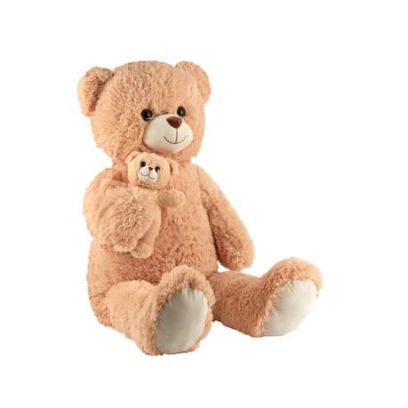 Giant Brown Teddy Bear With A Baby Bear 110CM Shop Today. Get it Tomorrow takealot