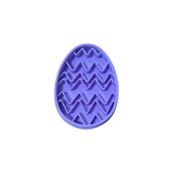 Hubbe Cookie Cutter - Easter Egg with Zig Zag Lines