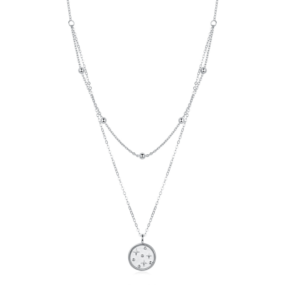 Double Chain Sterling Silver Necklace | Shop Today. Get it Tomorrow ...