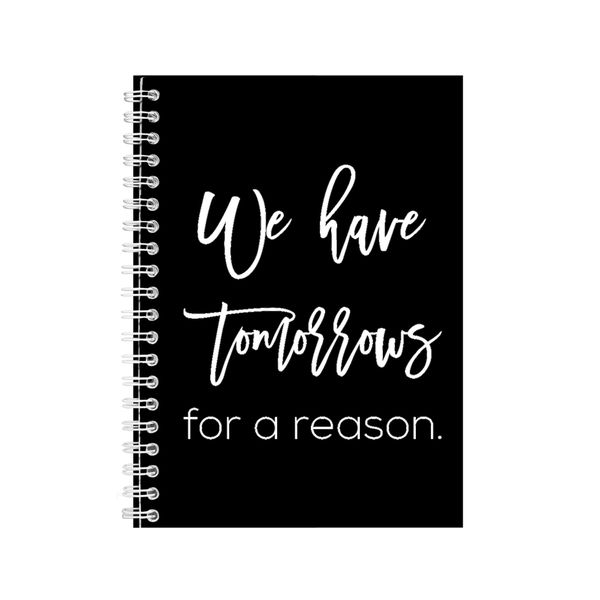 Reason A5 Notebook Spiral Lined Motivational Saying Graphic Notepad Gift186