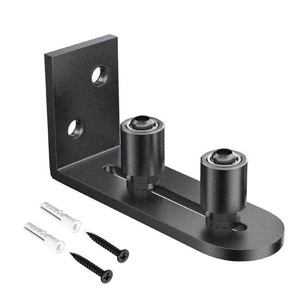 Flat Bottom Design Adjustable Sliding Barn Door Bottom Floor Guide Rail