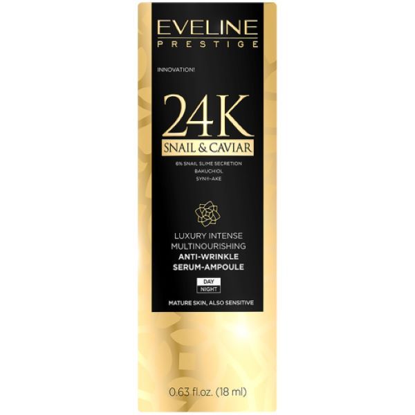 Eveline Prestige 24K Snail &amp; Caviar Cream 18ml