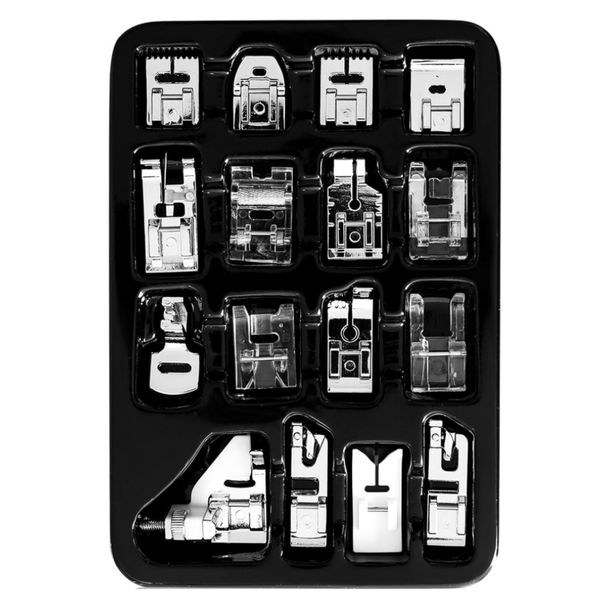 16PCS Sewing Machine Presser Feet Set Sewing Machine Parts