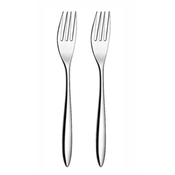 Amefa Actual Table Fork 6 x 2 Piece Set