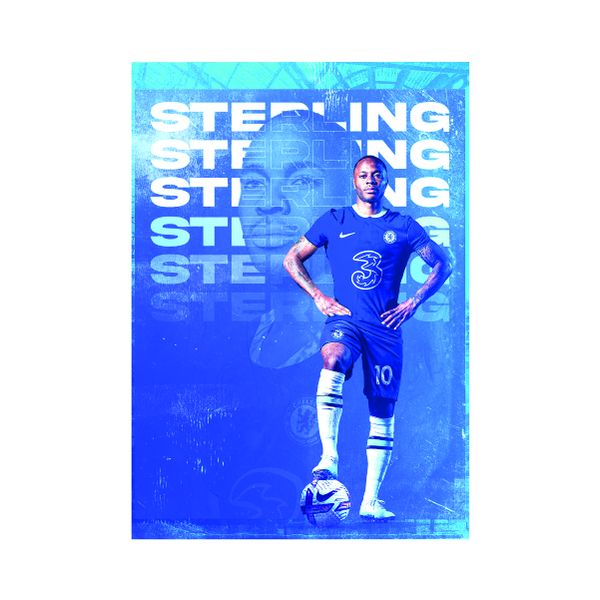 Raheem Sterling Chelsea FC - A1 Poster