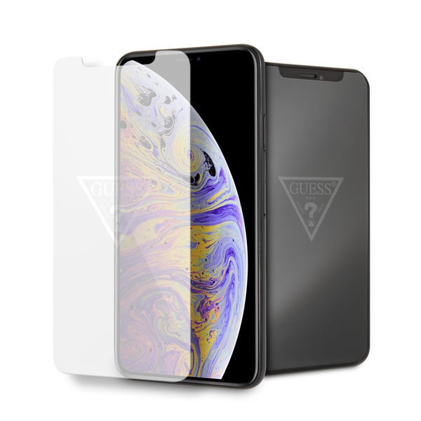 GUESS Tempered Glass With Invisible Logo iPhone XS Max