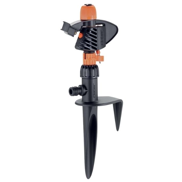 Claber - Sprinkler / Pulsating Sprinkler Head on a Plastic Pike