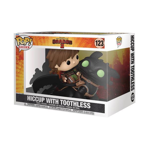 Funko Pop!Rides Deluxe: How to Train your Dragon 2 - Hiccup with Toothless