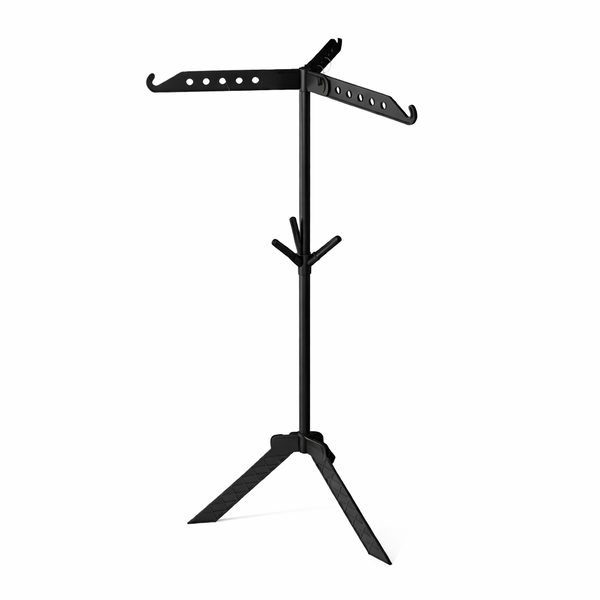 360 Rotating Tripod Clothes Rack &amp; Laundry Drying Stand - Black