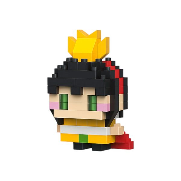 Mini Queen Figure Building Block Set - Multicolor - 128 Piece