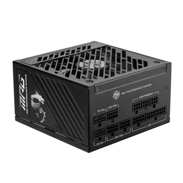 MSI MPG A1000GS PCIe-5 1000 W 80 PLUS Gold Fully Modular Power Supply